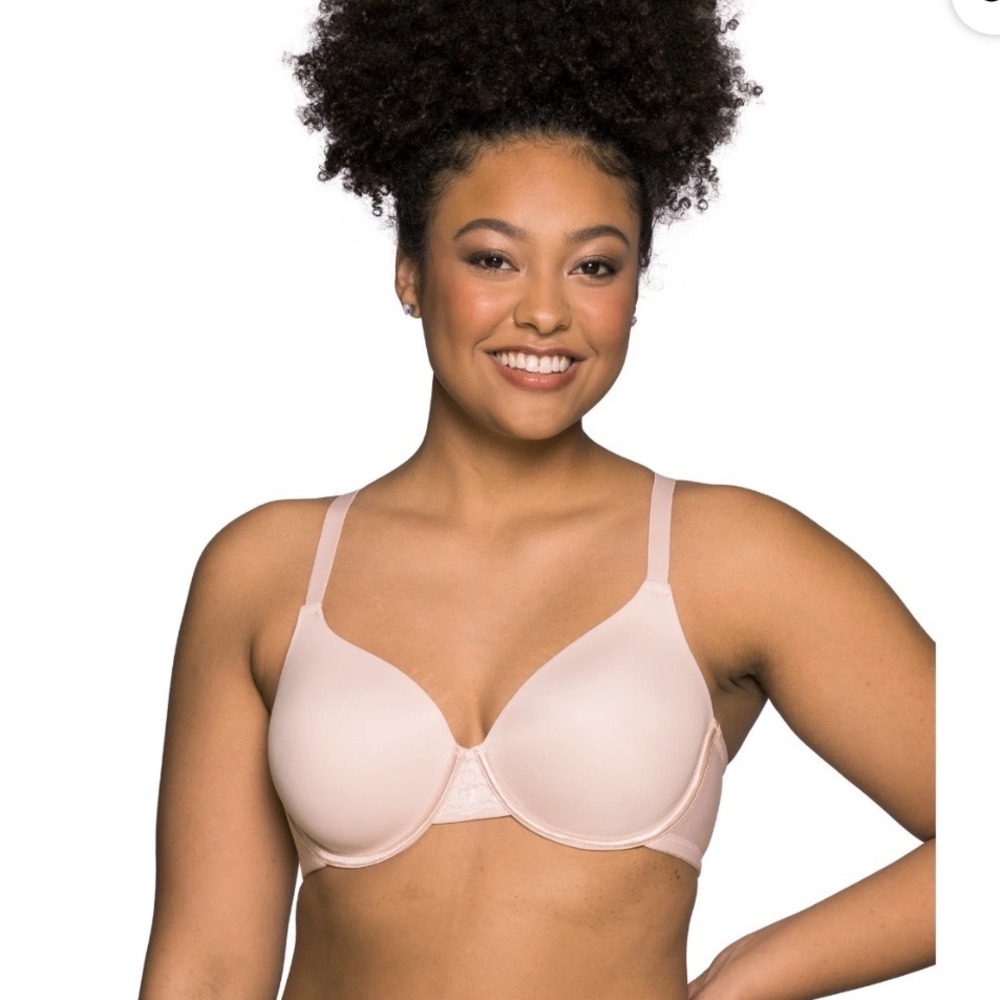 Vanity Fair Radiant Collection Full Coverage‎ Underwire Bra Pink 44C 76528